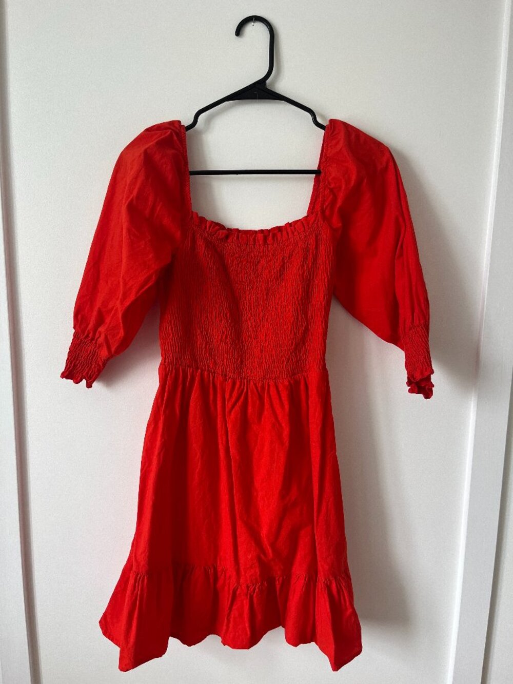 Sim & Sam Red Coral Dress Size Medium